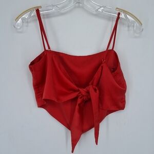 MIMOSA SMALL REVERSIBLE TIE CROP TOP